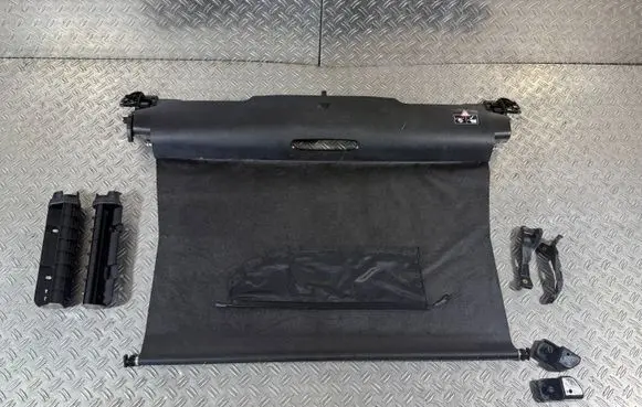 Parcel shelf load cover