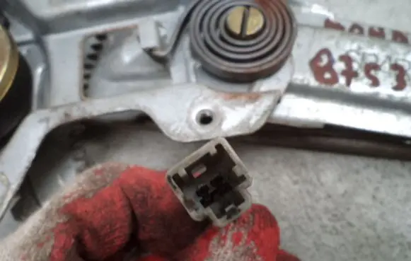 Honda Civic Front door window regulator with motor