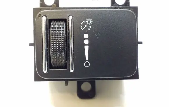 Panel lighting control switch