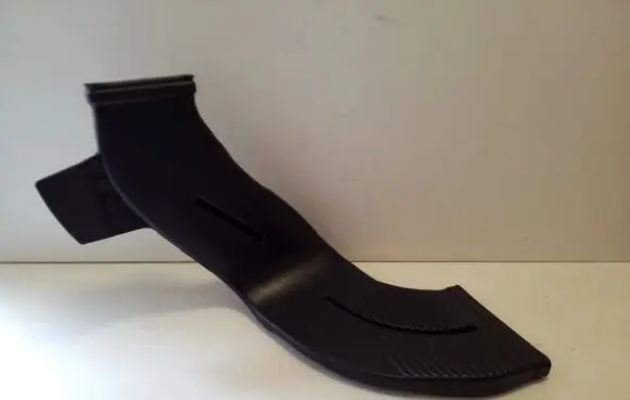 Cabin air duct channel