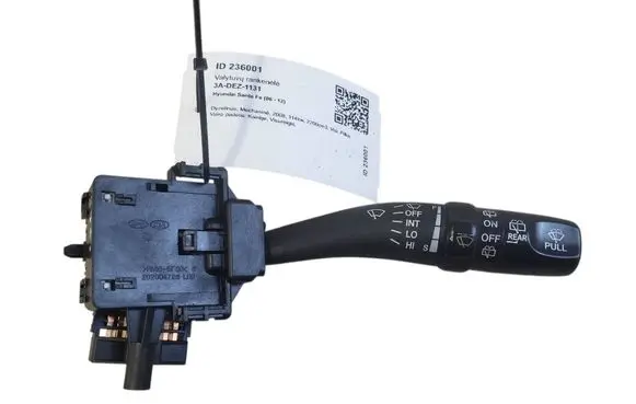Wiper control stalk