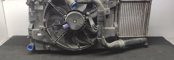Electric radiator cooling fan