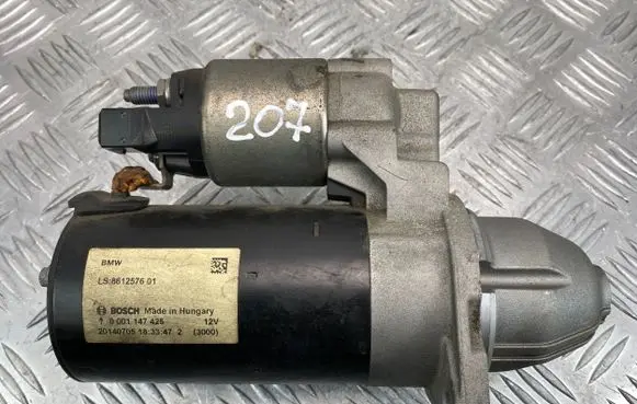 BMW 5 F10 F11 Starter motor 8612576 20140705 0001147425
