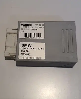 BMW X5 E70 Air suspension control unit module (rear) 37146778966 0032464461500500