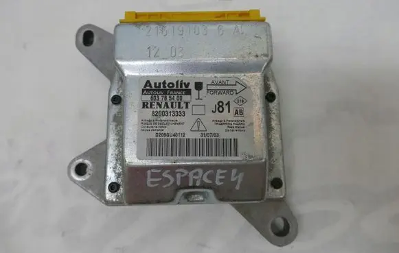 Renault Espace - Grand espace IV Airbag control unit/module 82003133333