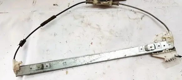 Sliding door window regulator with motor
