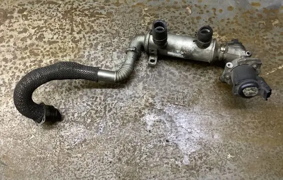 EGR valve cooler