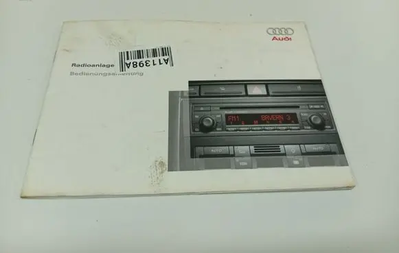 Audi A3 S3 8P Owners service history hand book