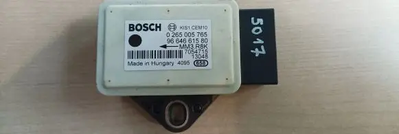 Peugeot 508 ESP acceleration yaw rate sensor 0265005765 9664661580