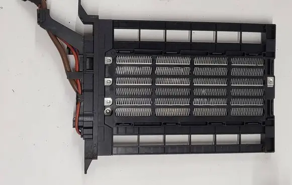 Electric cabin heater radiator