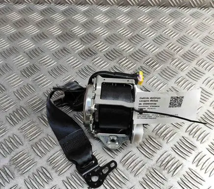 Skoda Enyaq iV Rear seatbelt 5LG857806B