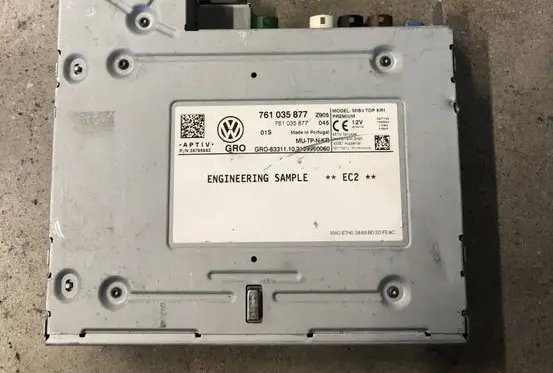 Volkswagen Touareg III MMI control unit 761035877