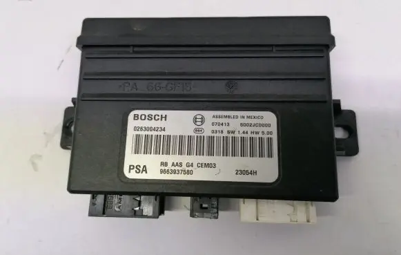 Citroen C4 I Picasso Parking PDC control unit/module 9663937580 23054H