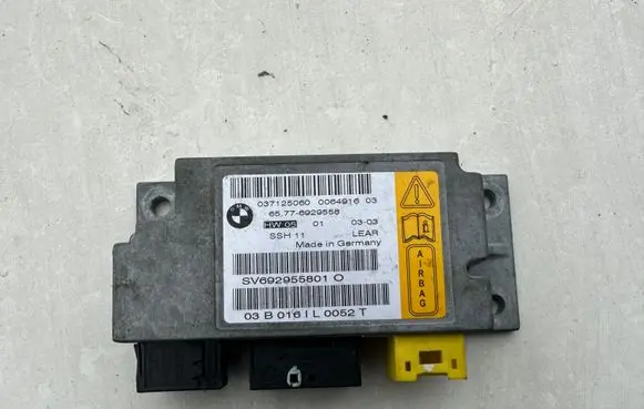 BMW 7 E65 E66 Airbag control unit/module 6929558 037125060