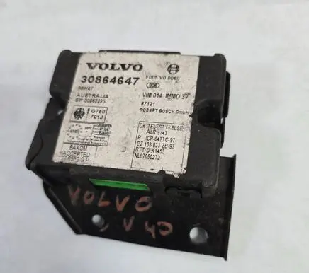 Volvo S40, V40 Immobilizer control unit/module 30862223 F005V00060 30864647