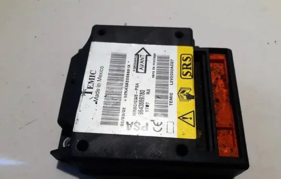 Peugeot 607 Airbag control unit/module 9643869780 L2V2C02ACD7