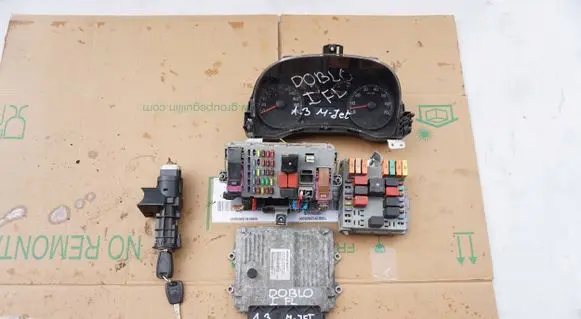 Engine ECU kit and lock set