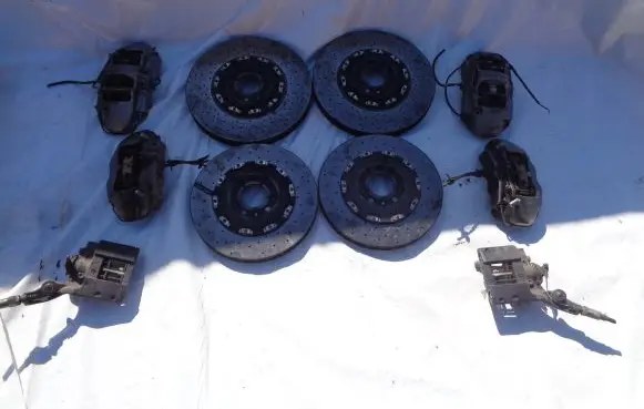 Aston Martin DB9 Brake discs and calipers set 