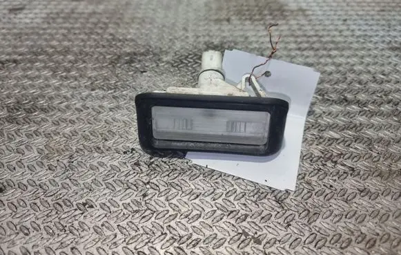 Number plate light