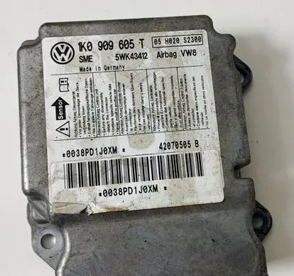 Volkswagen Golf V Airbag control unit/module 1K0909605T 5WK43412