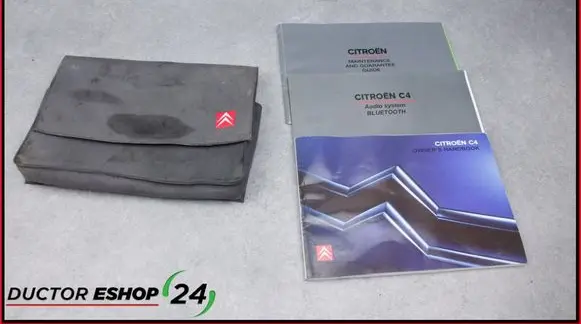 Citroen C4 I Owners service history hand book 