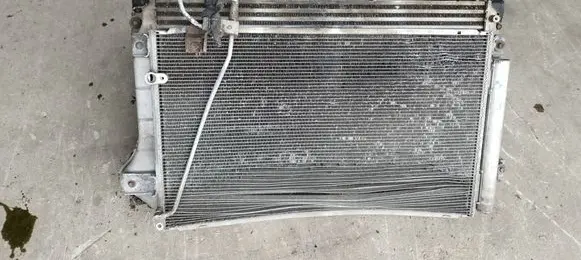 Radiator support slam panel