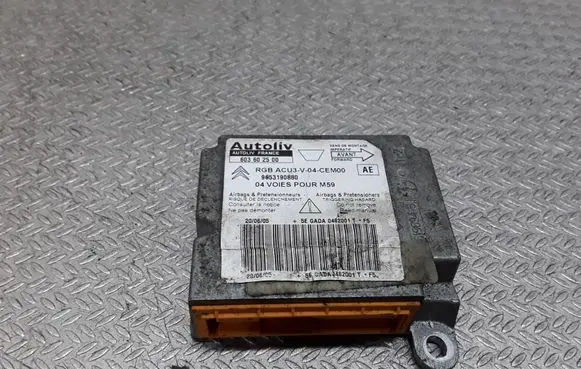 Peugeot Partner Airbag control unit/module 603602500 9653190880