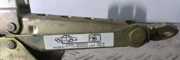 Mitsubishi Space Star Lift Jack 1760lb