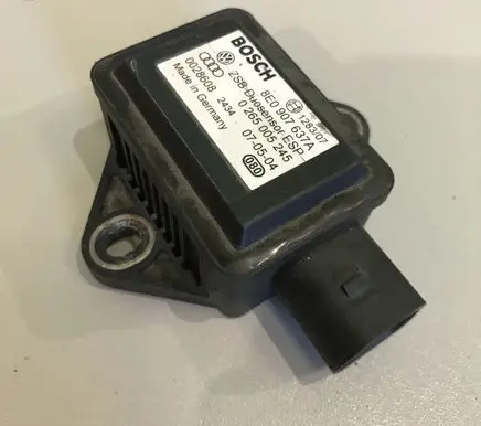 Audi A4 S4 B6 8E 8H ESP acceleration yaw rate sensor 8E0907637A 0265005245 0028608