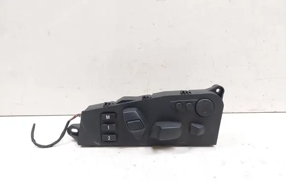 BMW X6 E71 Seat control switch 6980912 53349752 01628210