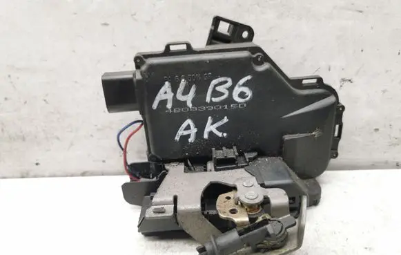 Audi A4 S4 B6 8E 8H Rear door lock 4B08390150