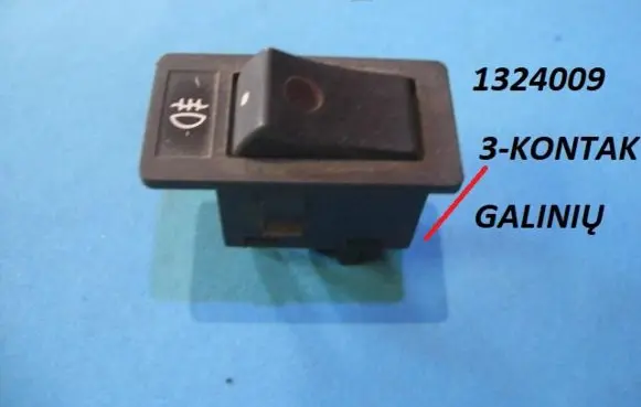 Volvo 740 Fog light switch 1324009