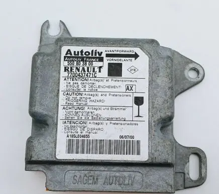 Renault Scenic I Airbag control unit/module 7700437471C 550803800