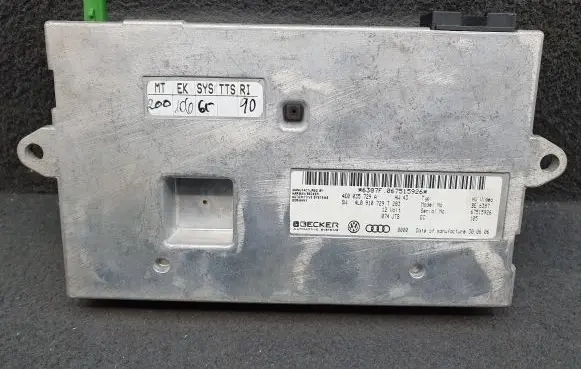 Audi Q7 4L MMI control unit 4L0910729T 4E0035729A