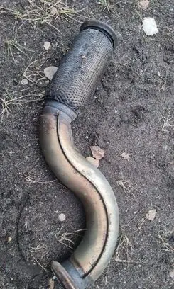 Citroen C4 Grand Picasso Exhaust gas pipe 