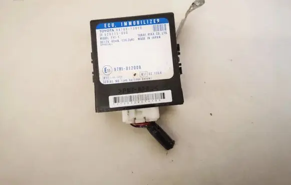 Toyota Corolla Verso E121 Immobilizer control unit/module 8978013010 89780-13010