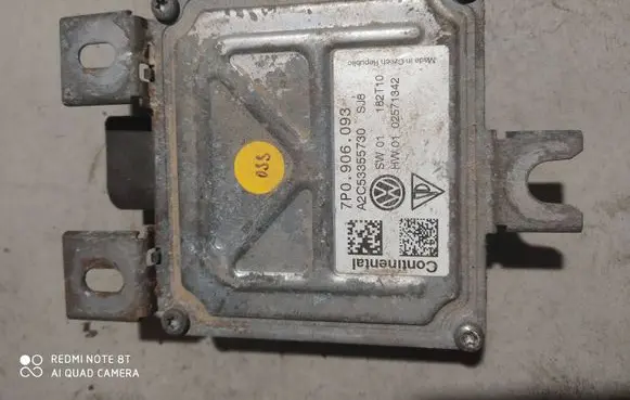 Volkswagen Touareg II Fuel injection pump control unit/module 7P0906093 A2C53355730 02571342