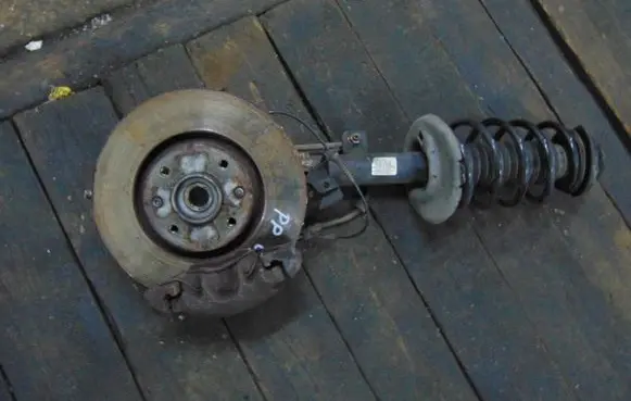 Citroen C4 II Front wheel hub spindle knuckle