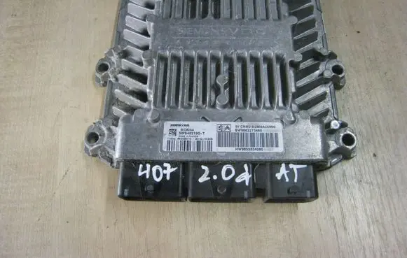 Peugeot 407 Engine control unit/module 5WS40319GT SID803A