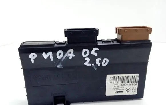 Peugeot 407 Seat control module 9645840680 007596 MSD2X6PSA