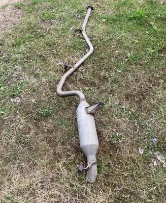 Toyota Avensis T270 Muffler/silencer 