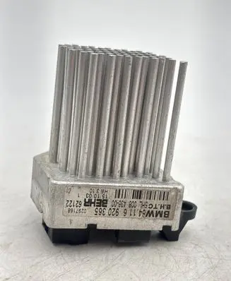 BMW 3 E46 Heater blower motor/fan resistor 6920365 64116920365