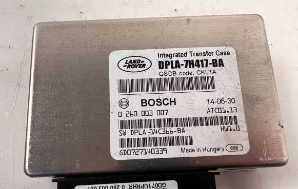XPeng G3 Transfer box differential control unit DPLA14C366BA