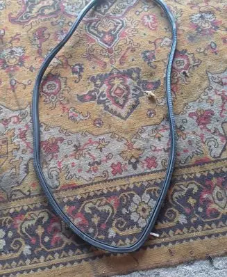Porsche Cayenne (92A) Front door rubber seal 7P04867365A