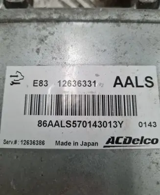 Opel Insignia A Engine control unit/module 12636331