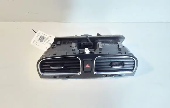 Volkswagen Golf VI Dash center air vent grill 5K0819728M