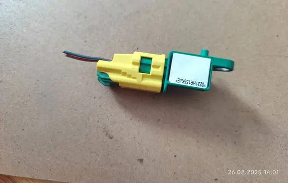Airbag deployment crash/impact sensor