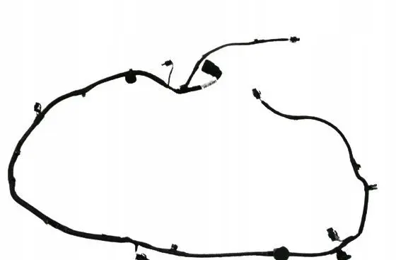 Volkswagen Touran III Parking sensor (PDC) wiring loom 5TA971104A
