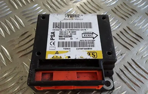 Citroen C3 Airbag control unit/module 9661532580 403846A2