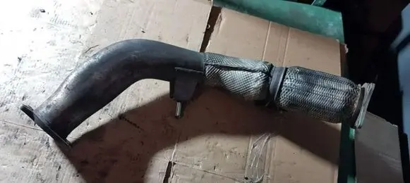 Audi A6 C7 Exhaust gas pipe 4G0253097